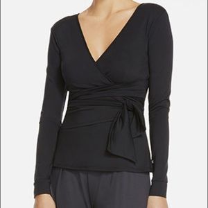 Fabletics Heather wrap top. NWT